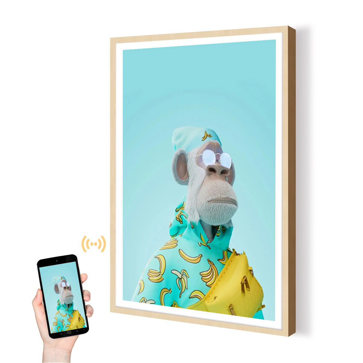 Digital Photo Frame Wifi - 27-дюймовый смарт-дисплей для фото и видео