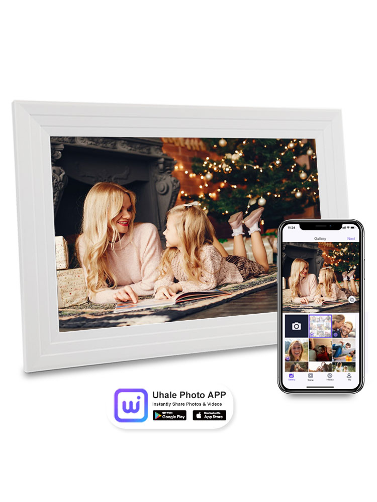 Digital Photo Frame Wifi - 10,1-дюймовая цифровая фоторамка с Wi-Fi, цифровая