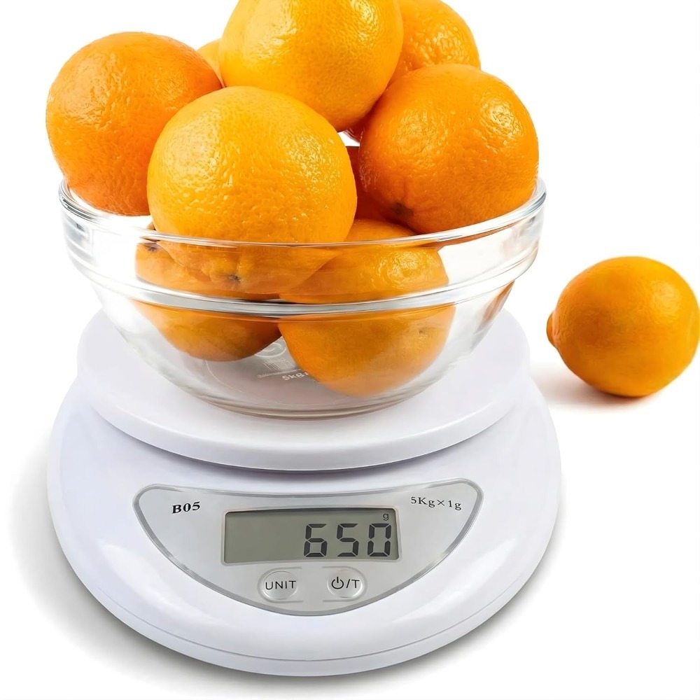 Kitchen Electronics Gadgets - Цифровые кухонные весы 5 кг, многофункциональные
