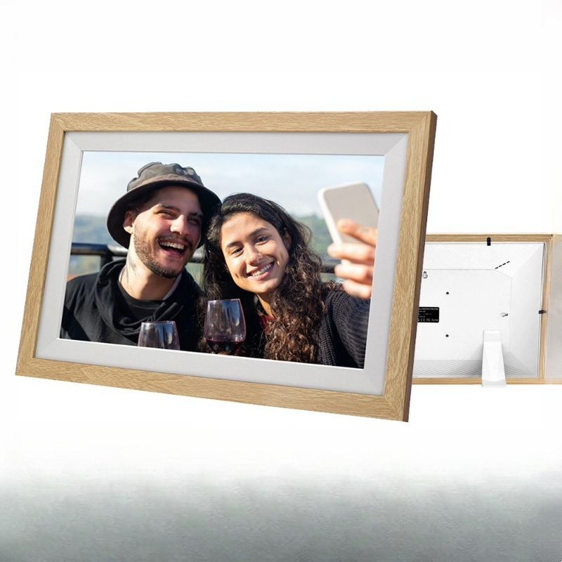 Digital Photo Frame Wifi - 15-дюймовая цифровая фоторамка Frameo с Wi-Fi,