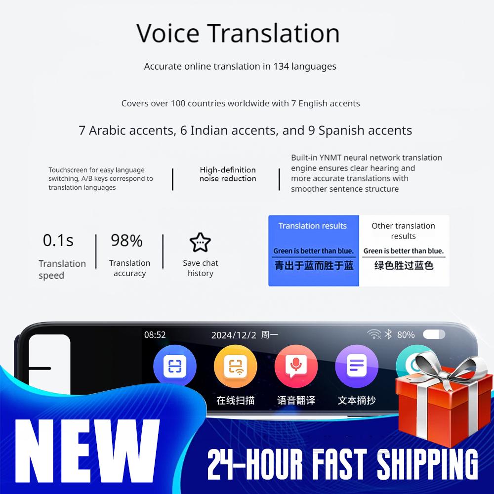 Portable Translator Device - Интеллектуальная ручка для перевода, сканер, ручка