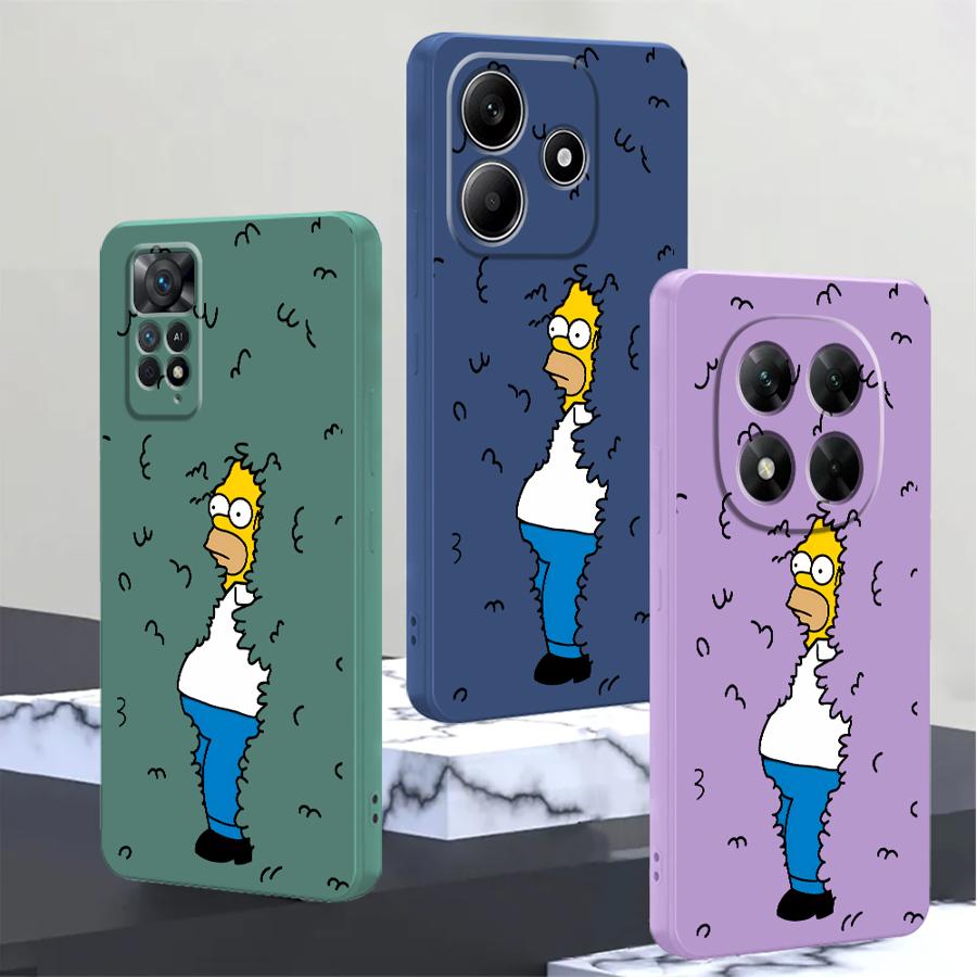 Xiaomi Redmi Note 14 - Чехол для телефона S-Simpsons Cool Bart
