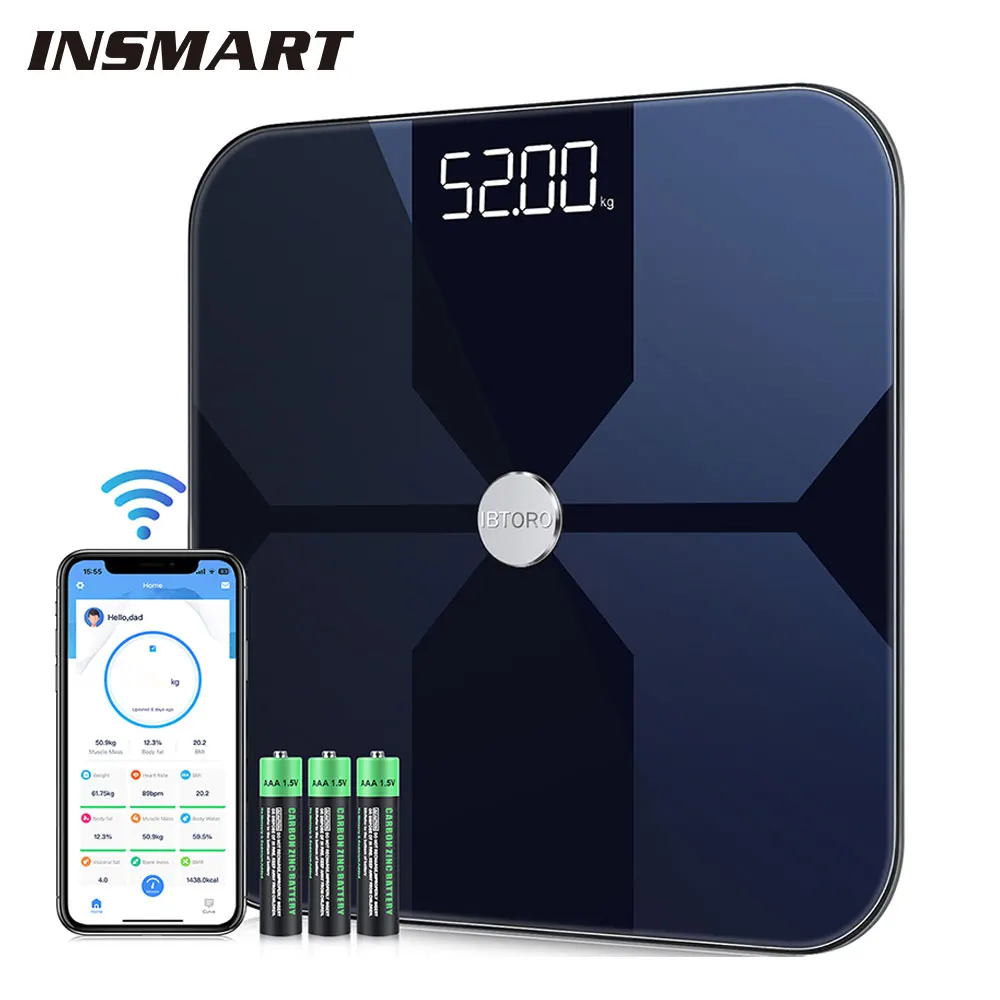 Body Fat Scale Smart - Весы для измерения жира в организме,
