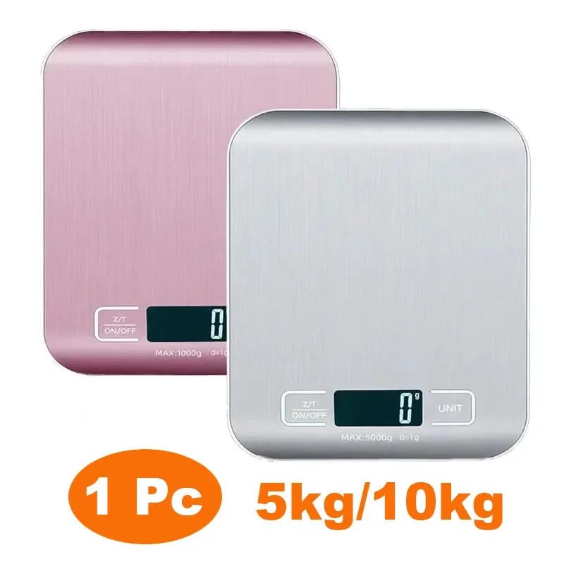 Kitchen Electronics Gadgets - Перезаряжаемые кухонные весы с ЖК-дисплеем, 5