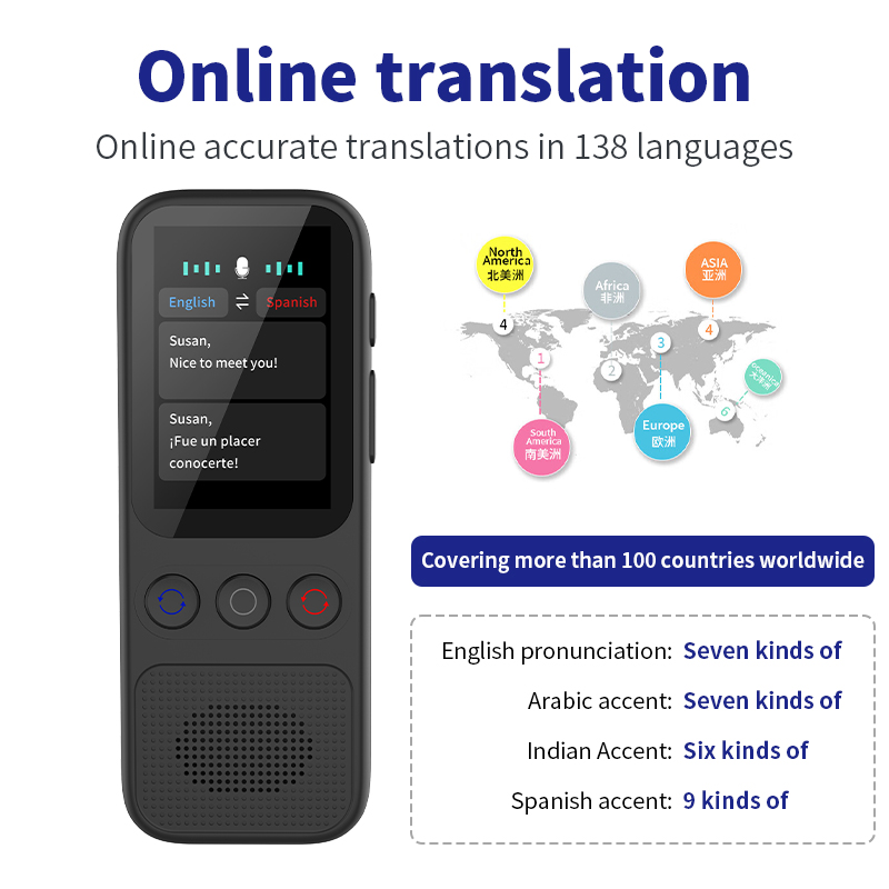 Устройство переводчика языка,  – обзор и цена Portable Translator Device