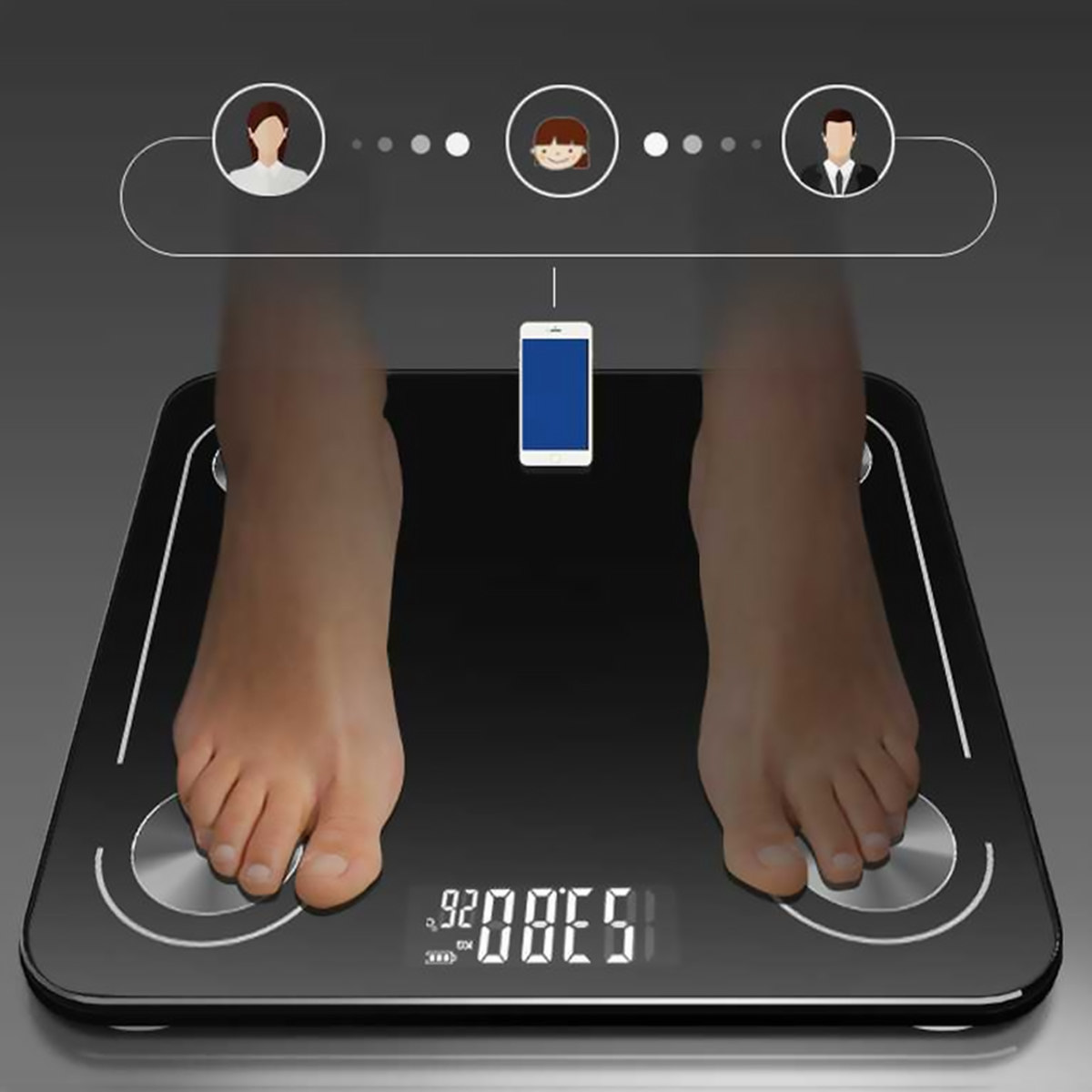 Умные весы для измерения жира  – обзор и цена Body Fat Scale Smart