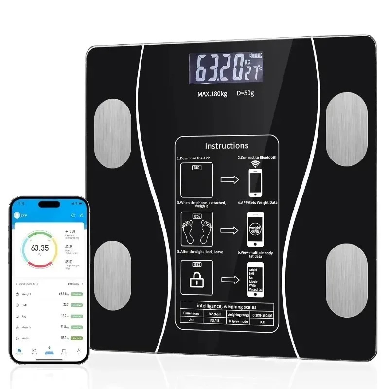 Весы для измерения жира, весы  – обзор и цена Body Fat Scale Smart