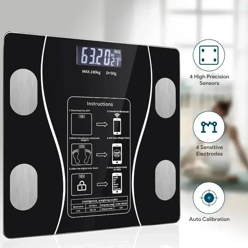 Весы для измерения жира, весы  – обзор и цена Body Fat Scale Smart