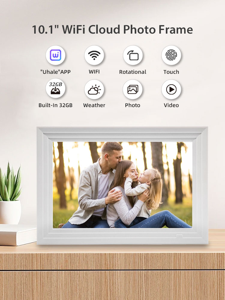 10,1-дюймовая цифровая фоторам – обзор и цена Digital Photo Frame Wifi