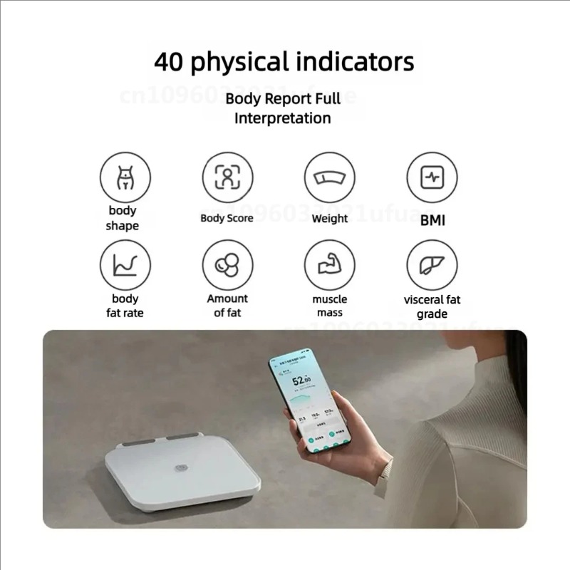 Умные весы Mijia S800 с 8 элек – обзор и цена Body Fat Scale Smart