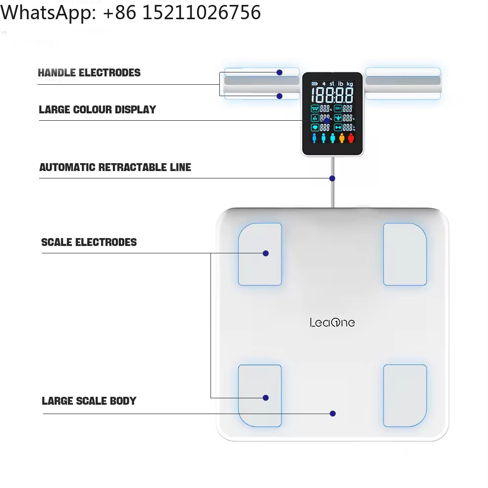 Умные весы Factory 30 с 8 элек – обзор и цена Body Fat Scale Smart