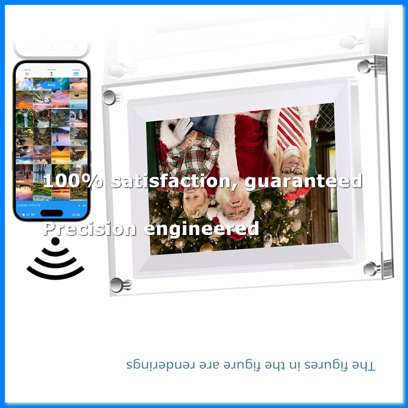 Новая 7-дюймовая прозрачная ак – обзор и цена Digital Photo Frame Wifi