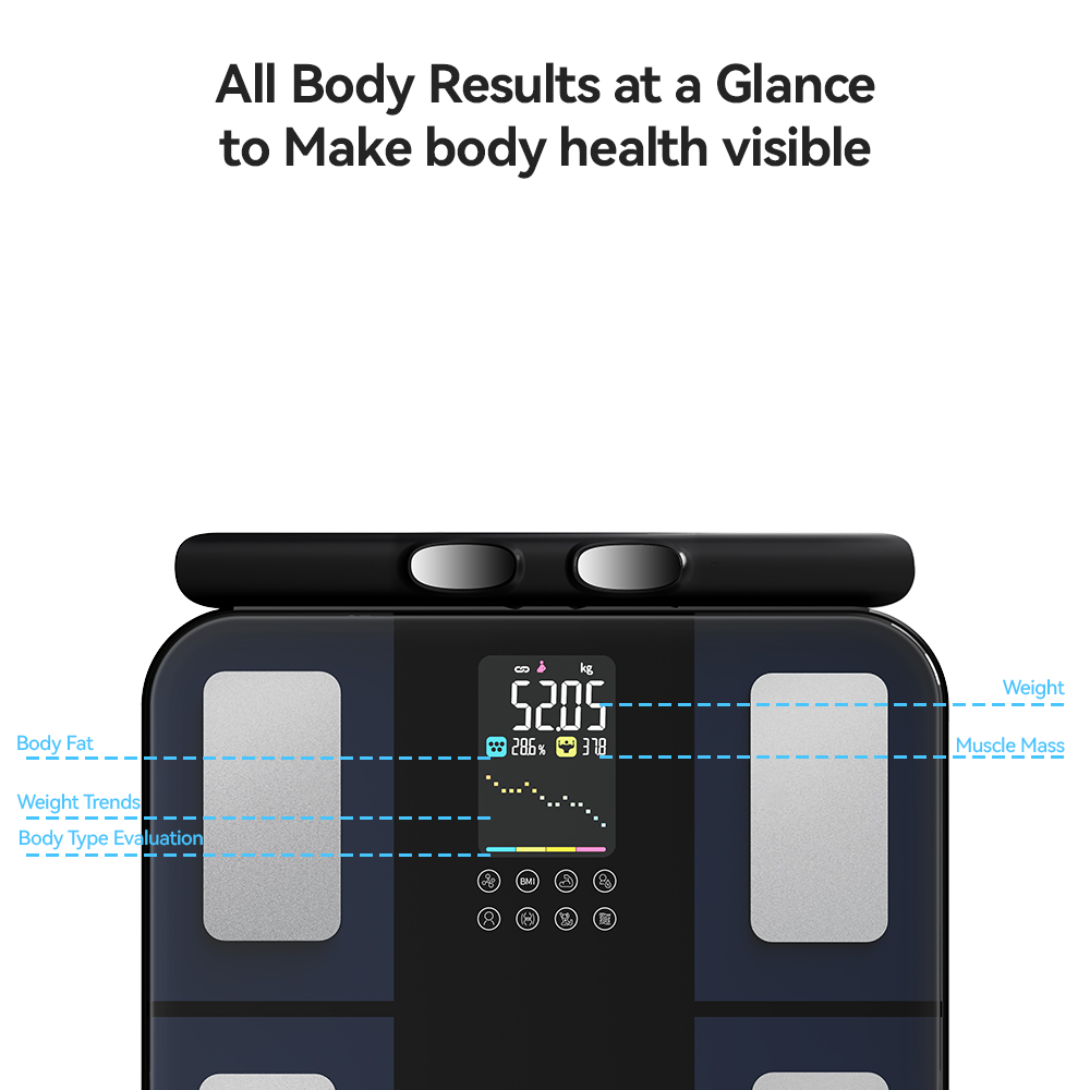 Умные цифровые весы для анализ – обзор и цена Body Fat Scale Smart