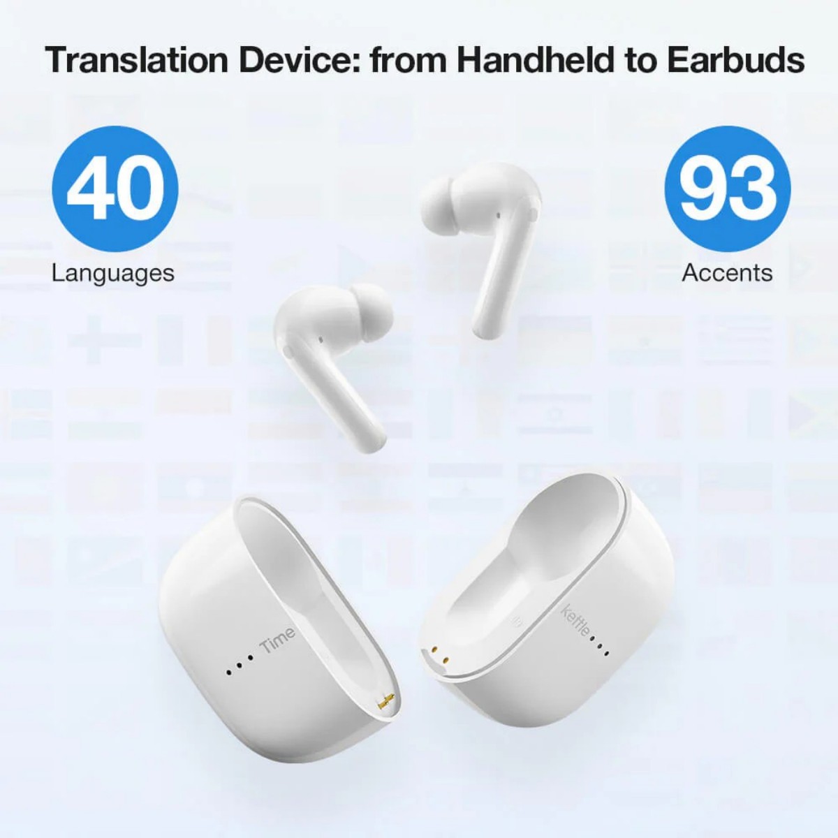 Наушники-переводчики Timekettl – обзор и цена Portable Translator Device